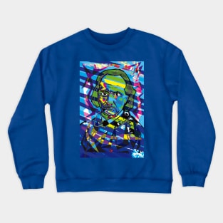 Charles Baudelaire - Blue Crewneck Sweatshirt